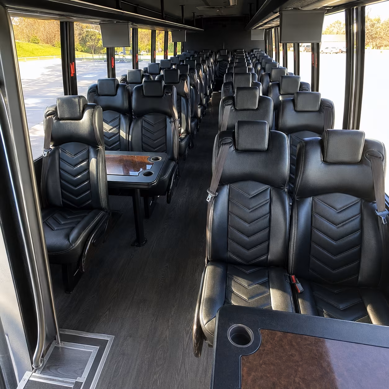 richmond long distance transportation onboard seating